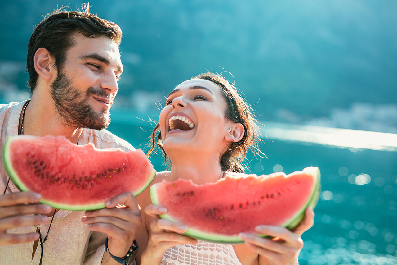 Eat water-rich foods